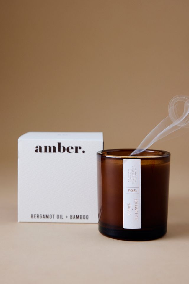 wxy. Amber. Bamboo & Bergamot Candle #1