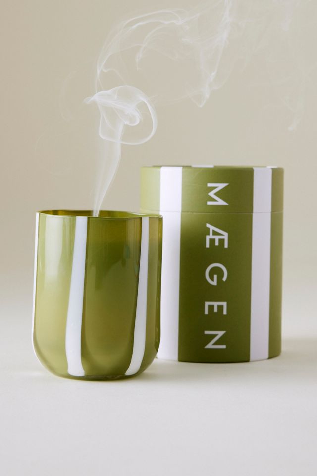 Bougie en verre Maegen Olive Fraîche & Citron #1