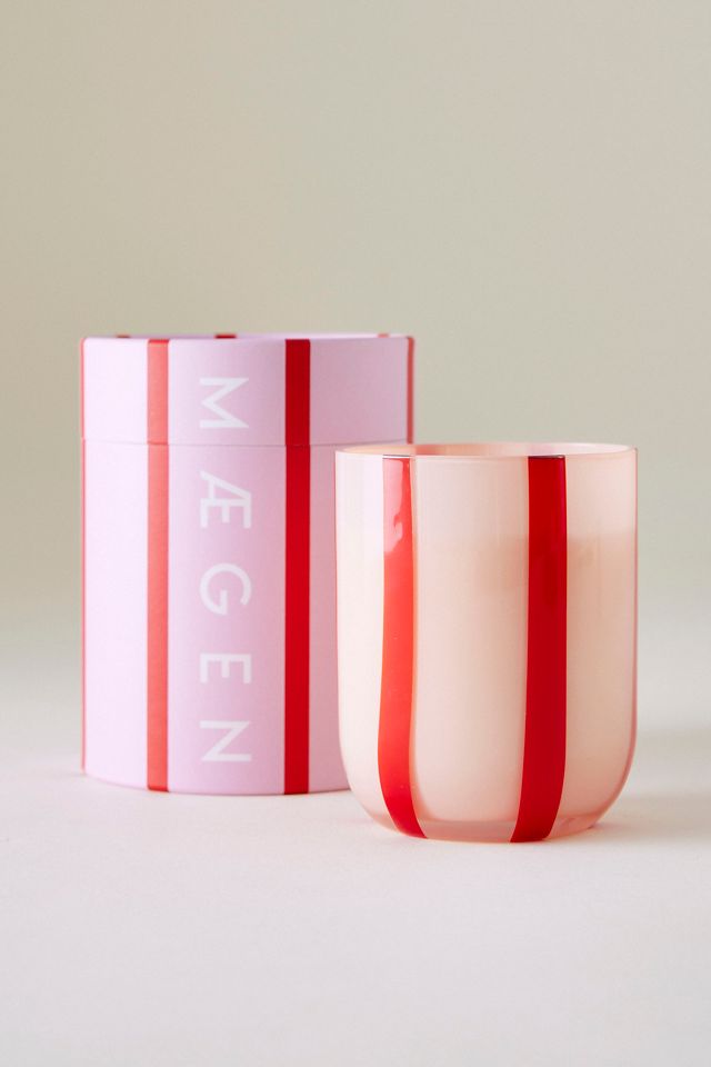 Maegen Orange Blossom & Basil Glass Candle #1