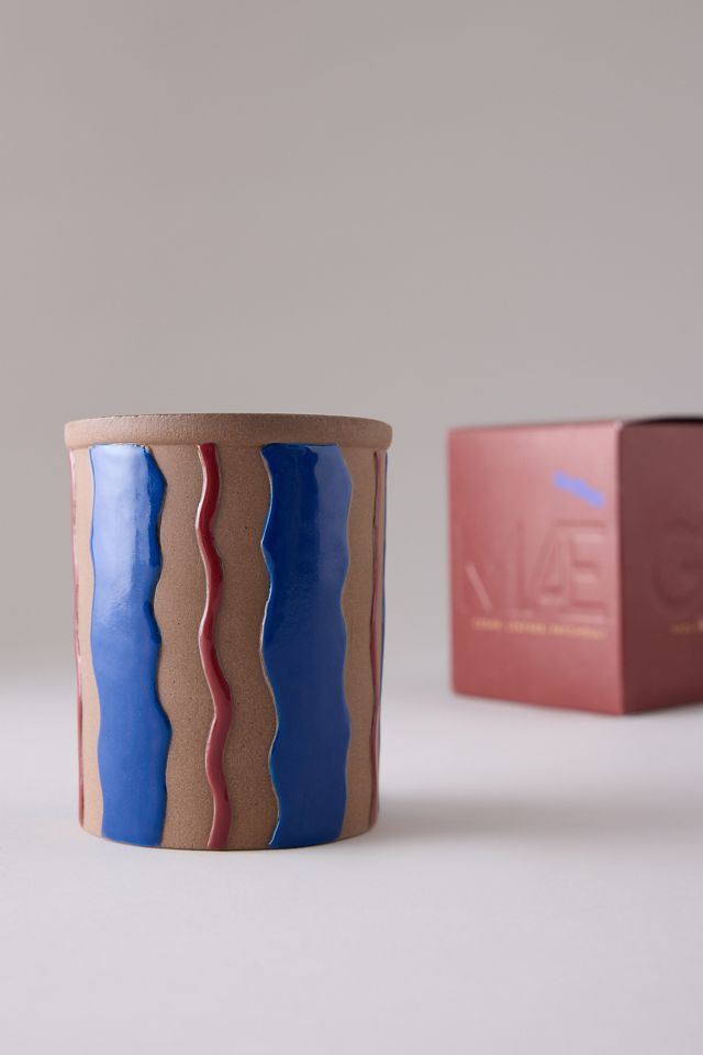 Candela Ceramica Wiggle Maegen Cedro Patchouli #2