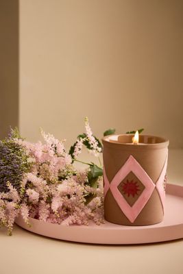Maegen Peony Tuberose Diamond Ceramic Candle