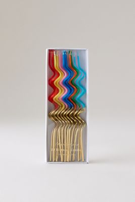 Velas en Espiral con Punta Dorada Meri Meri, Paquete de 20