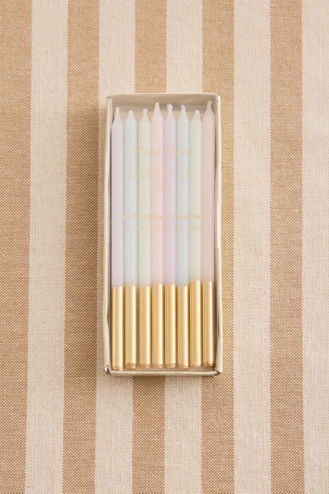 Bougies hautes pastel assorties Meri Meri, lot de 8 #2