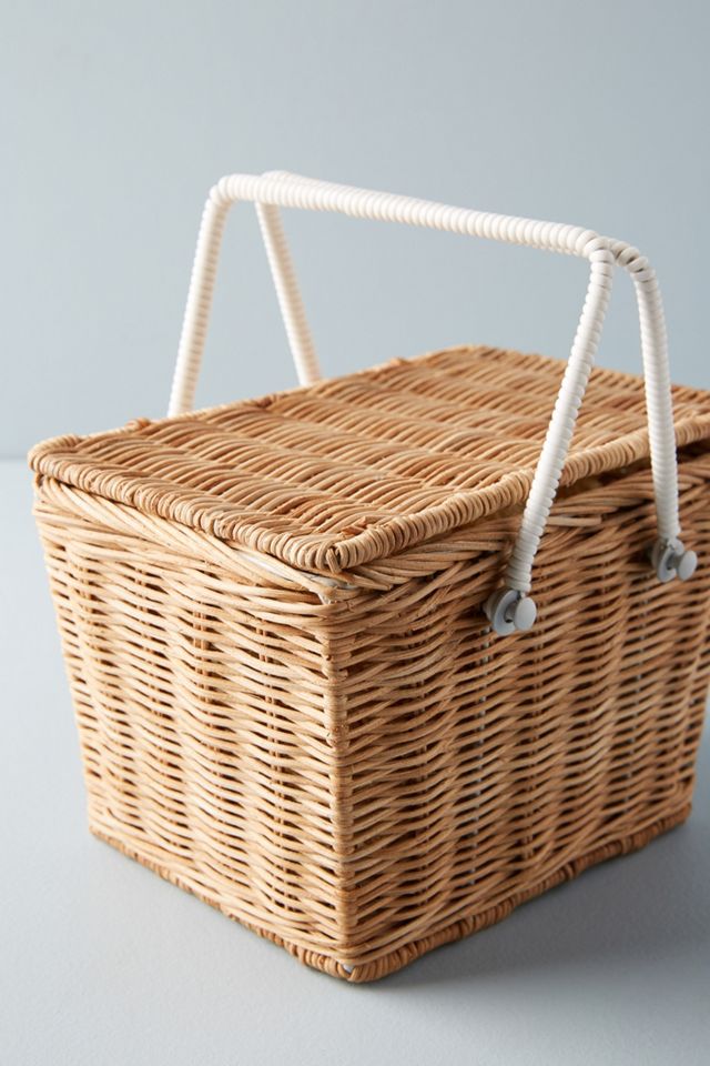 Wicker Picnic Basket #1