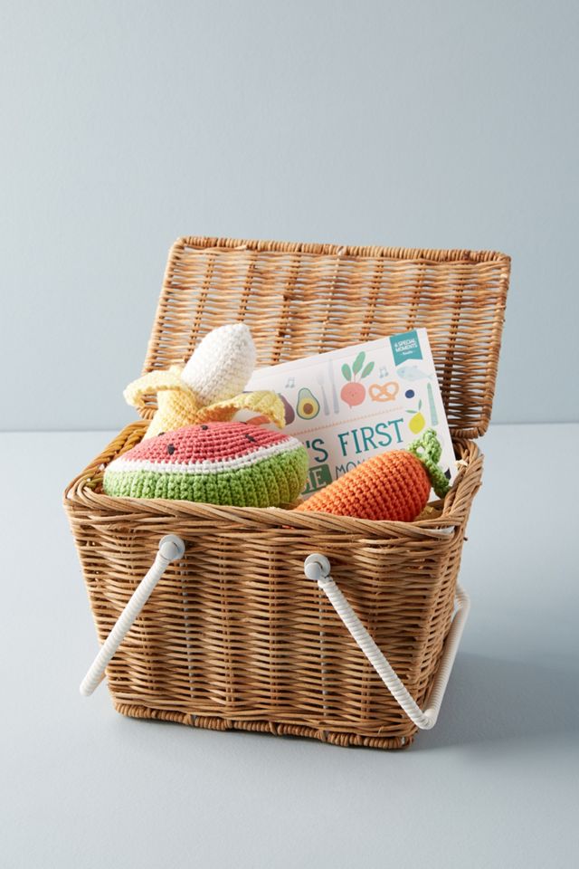 Wicker Picnic Basket | AnthroLiving