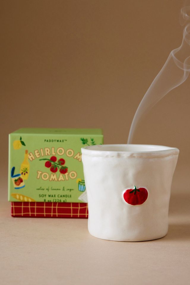 Paddywax Bistro Heirloom Tomato Ceramic Candle #1