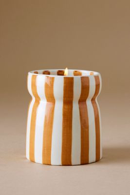 Vela de Cerámica a Rayas Paddywax Cabana Sienna Sunset