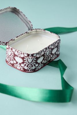 Bougie en étain Paddywax Cherie French Linen & Orris