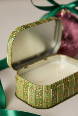 Paddywax Cherie Smoked Pistachio Tin Candle