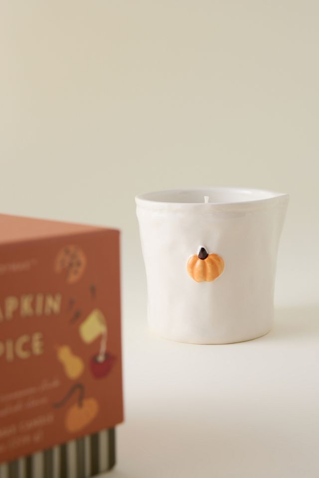 Candela in ceramica Paddywax Bistro Pumpkin Spice #1