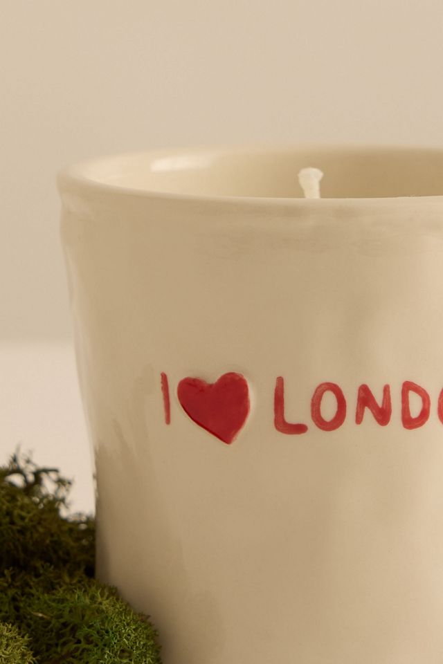 Bougie en céramique Bistro I Heart London Paddywax #2
