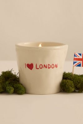 Candela in Ceramica Paddywax Bistro I Heart London