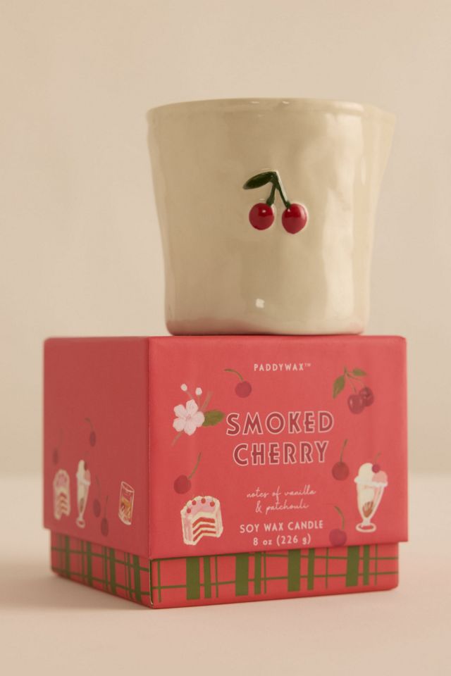 Candela in Ceramica Paddywax Bistro Smoked Cherry #2