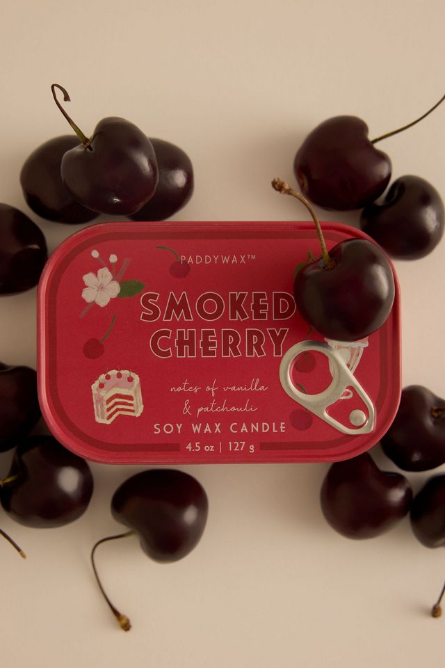 Paddywax Bistro Smoked Cherry Tin Candle | Anthropologie UK
