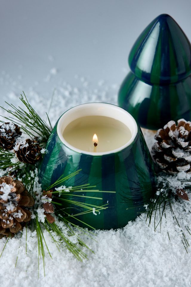 Vela de Árbol de Navidad de Cerámica de Abeto Balsámico Cabana de Paddywax #1