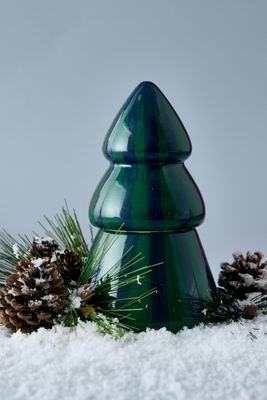 Vela de Árbol de Navidad de Cerámica de Abeto Balsámico Cabana de Paddywax