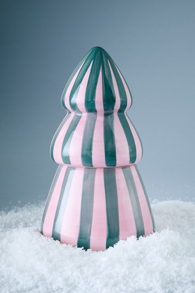 Vela de Árbol de Navidad de Cerámica Paddywax Cabana con Canela y Clavo #1