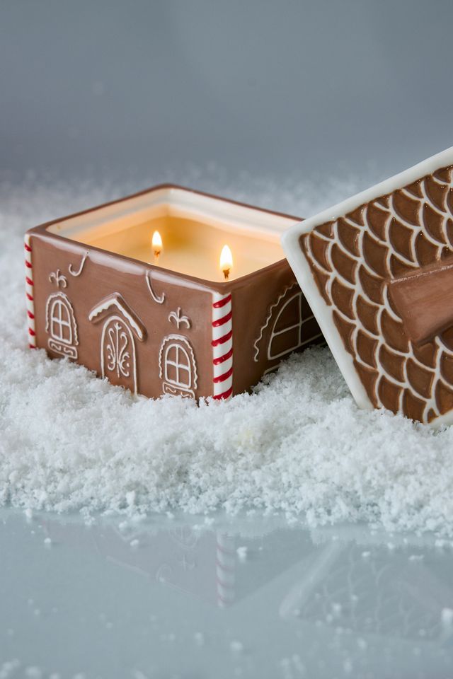 Vela de Cerámica Casa de Pan de Jengibre Paddywax #1