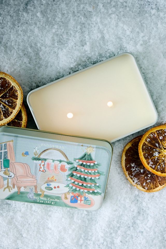 Vela de Lata Paddywax Living Room de Caqui y Castaña #1