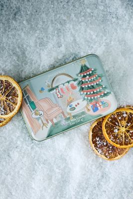 Paddywax Living Room Persimmon & Chestnut Tin Candle
