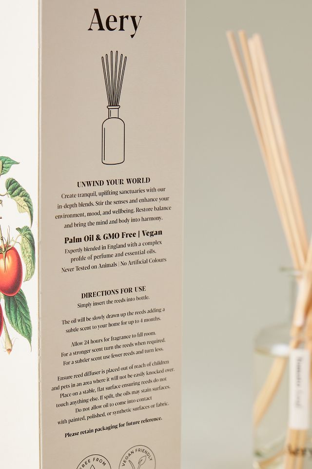 Aery Tomato Leaf Reed Diffuser | Anthropologie UK