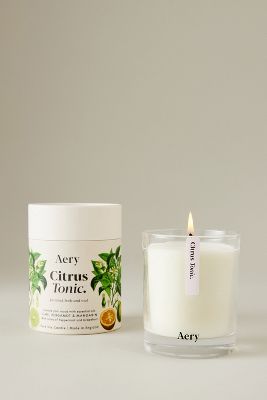 Aery Citrus Tonic Glass Candle
