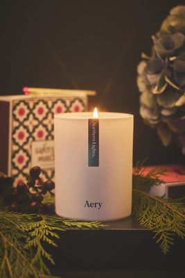 Vela de Vidrio en Caja Aery Northern Lights