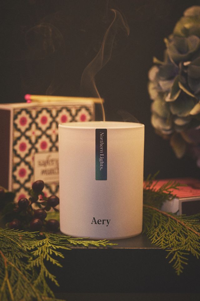 Aery Northern Lights Boxed Glass Candle #1