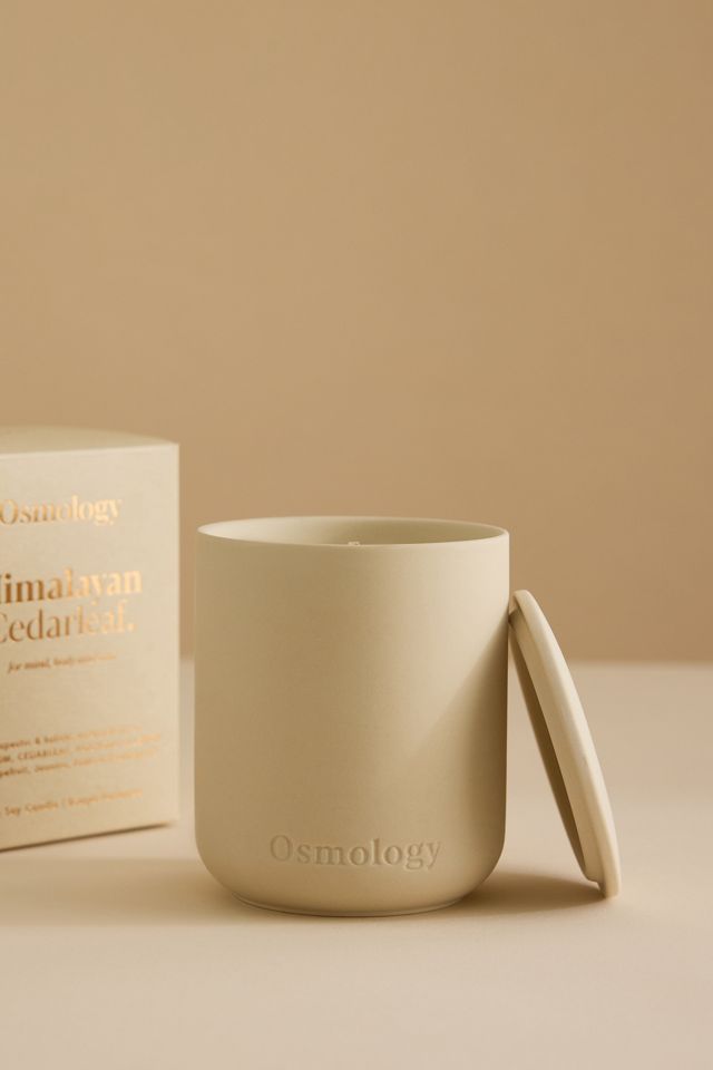 Candela all'Argilla di Foglia di Cedro Himalayano Osmology #1