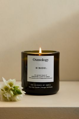 Bougie en verre Utility Hinoki Osmology