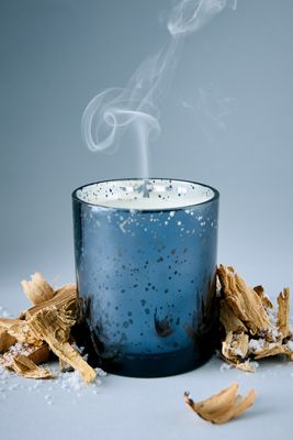 Osmology Nordic Fireside Glass Candle