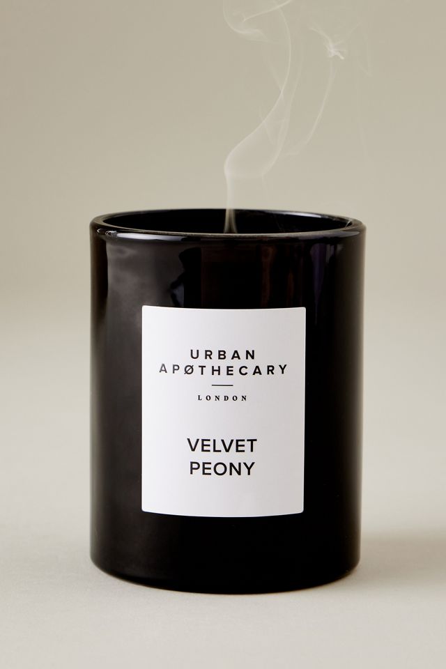 Urban Apothecary Velvet Peony Candle Anthropologie UK