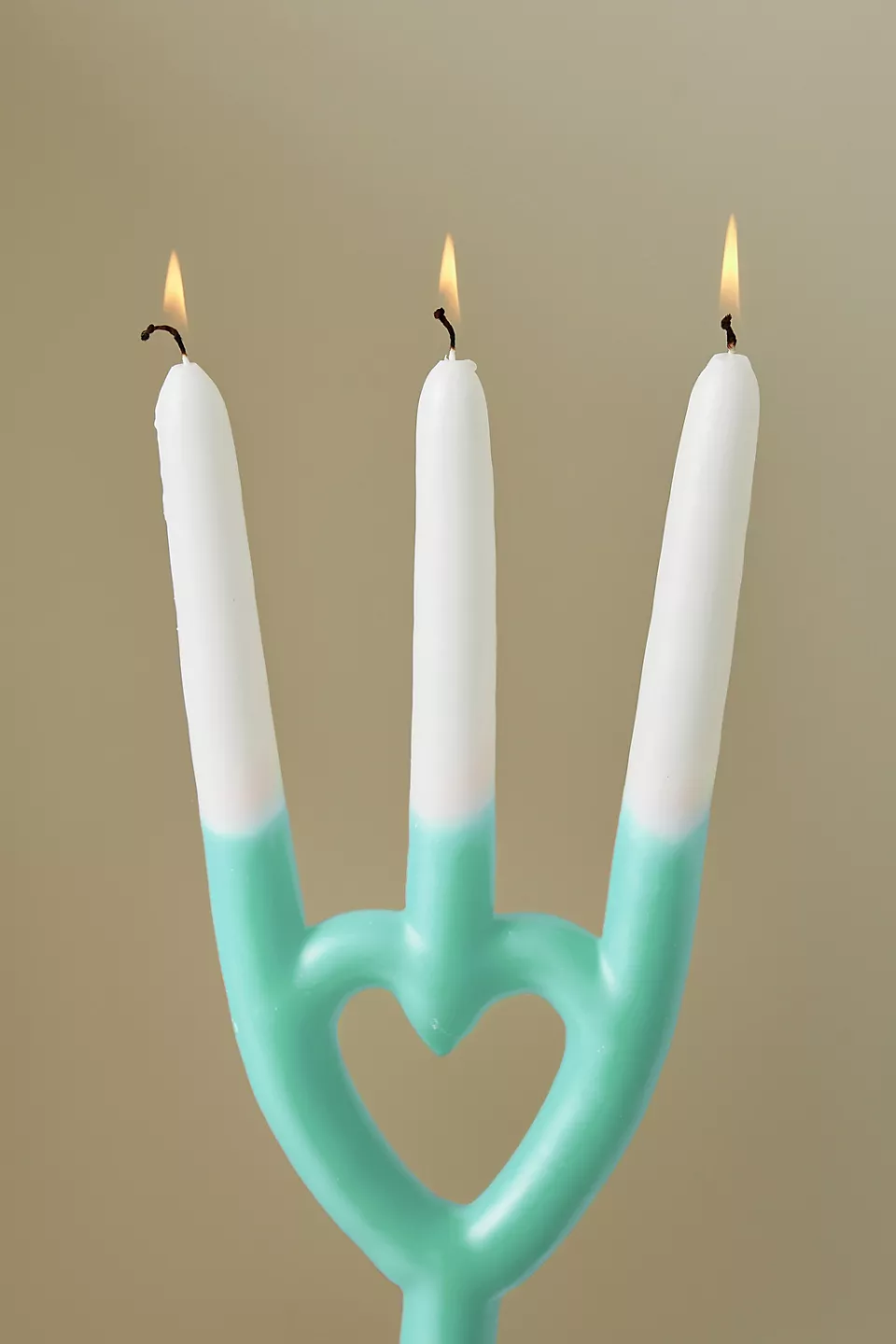 anthropologie.com | Les Bougies de Frederique Heart Taper Candle