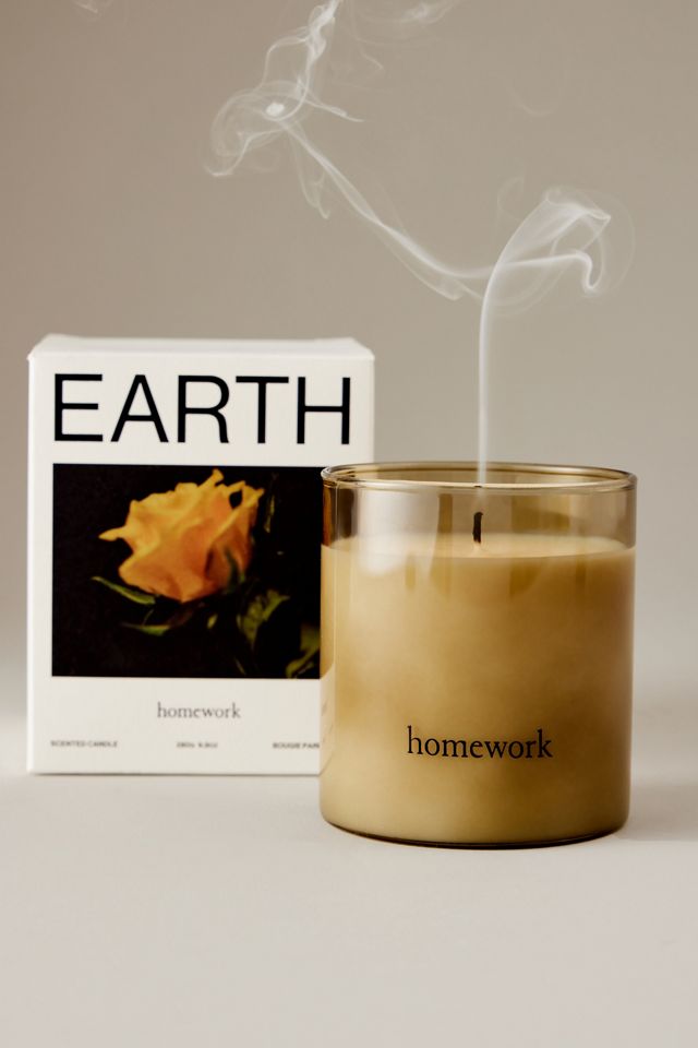 Candela di Vetro Terra Homework, Grande #1