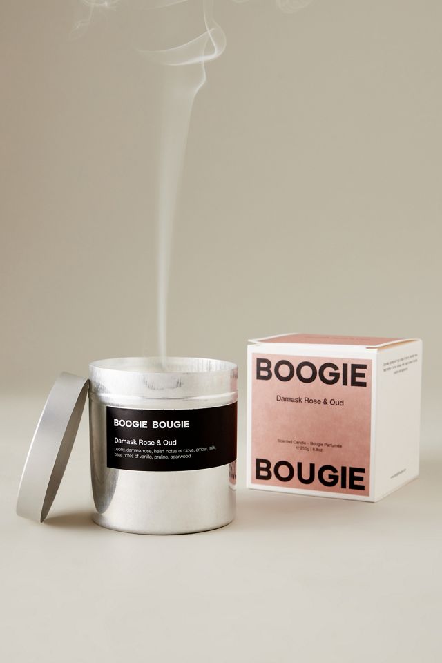 Vela Metálica Boogie Bougie Rosa Damasco & Oud #1