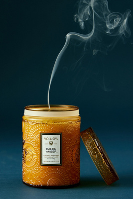 Voluspa Baltic Amber Jar Candle | Anthropologie UK
