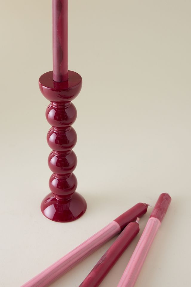 Pygmalion London Mulberry Taper Candles, Set of 2 #2