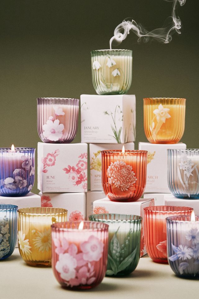 Birth Month Flower Boxed Candle #2