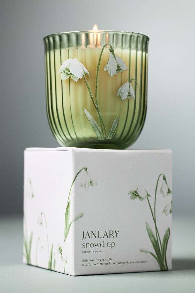 Birth Month Flower Boxed Candle #1
