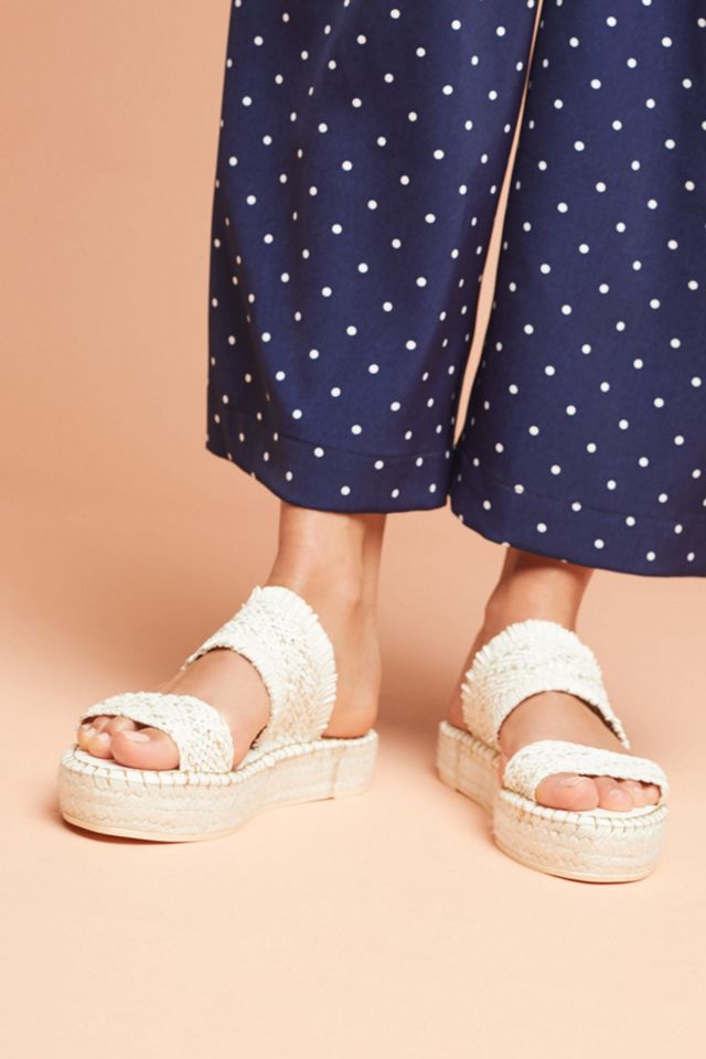 Anthropologie Woven Espadrille Sandals #1