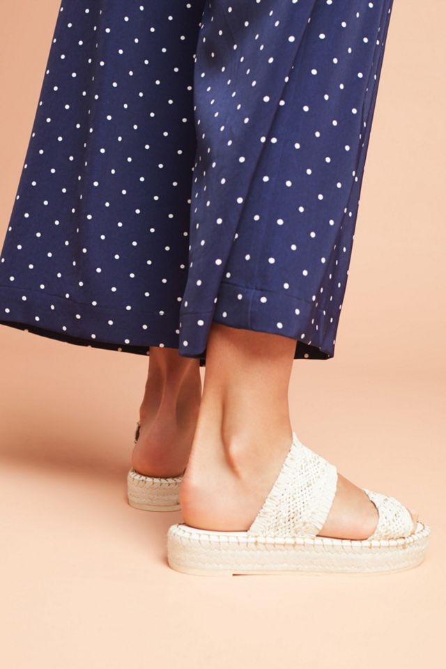 Anthropologie Woven Espadrille Sandals #2