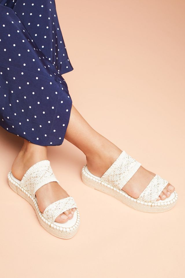 Woven espadrille sandals sale