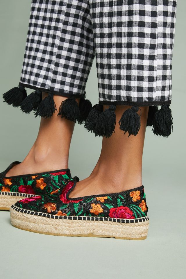 Floral espadrilles on sale