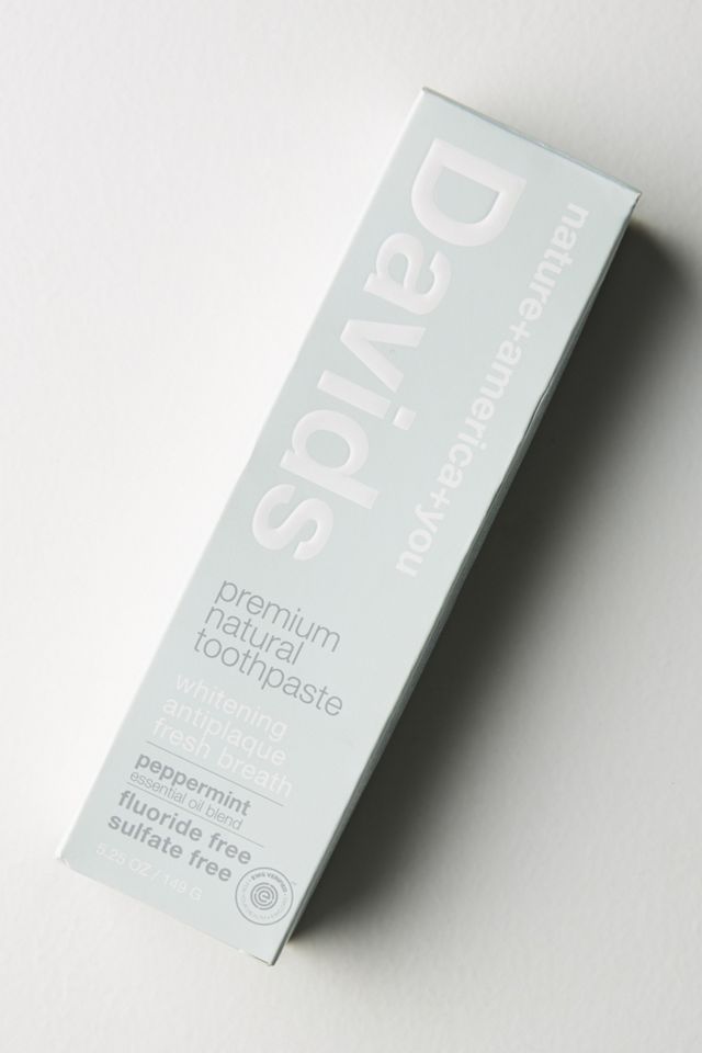 Davids Peppermint Premium Natural Toothpaste #1