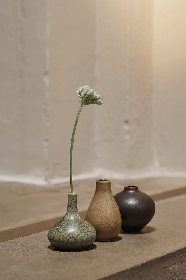 Ensemble de 3 mini vases Komo Ferm Living #1