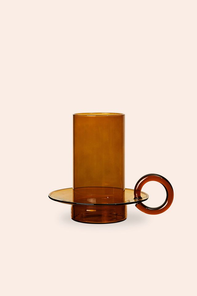 Ferm Living Portacandele in Vetro Luce #1
