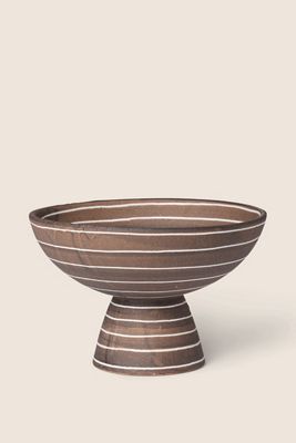 Ferm Living Brura Hand-Painted Terracotta Bowl