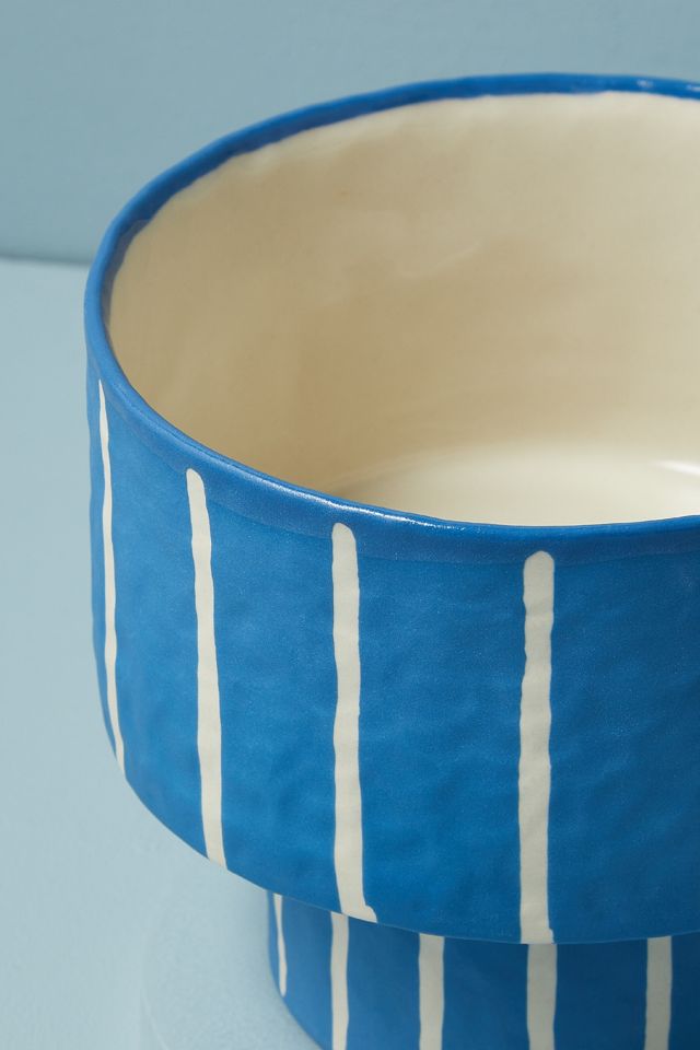 Elizabeth Benotti Pinstripe Plant Pot #2