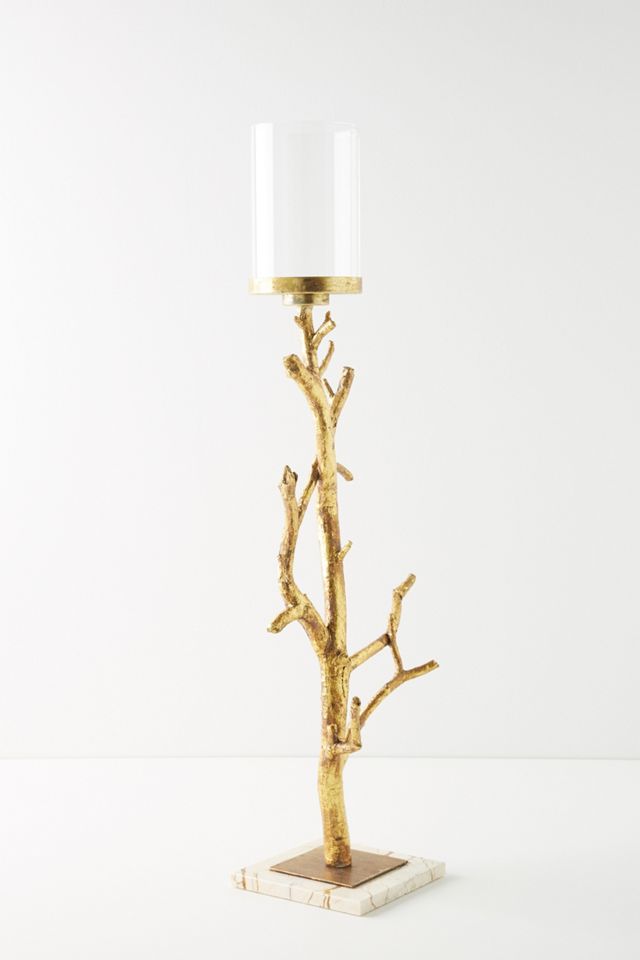 Golden Branch Pillar Holder #1