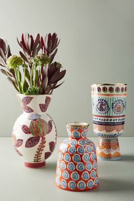 Painted Elza Vase